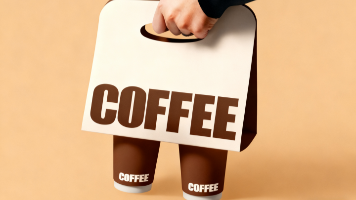 Luxury coffee packaging design