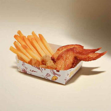 Fried Chicken Box Packaging Food Paper Tray|SNFOOD