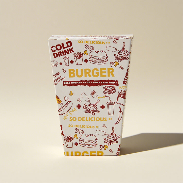 popcorn chicken box kraft paper disposable