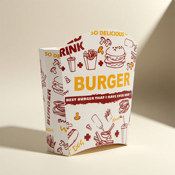 French Fried Box for fast food restaurant
