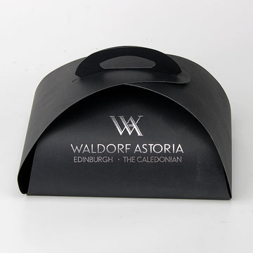 Premium Handle Arch Cake Box – Food Grade Foldable Bakery Gift Packaging for Luxury Desserts | SNFOOD