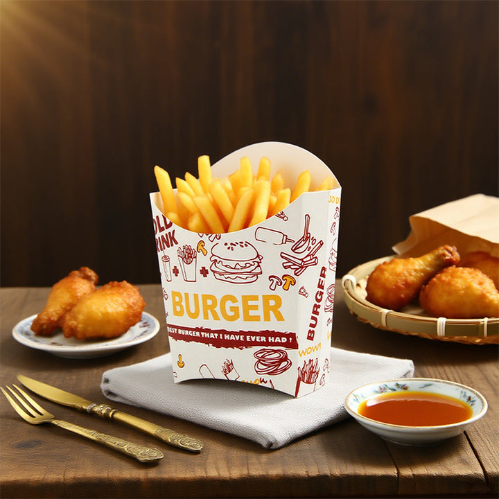 French Fried Box with custom logo