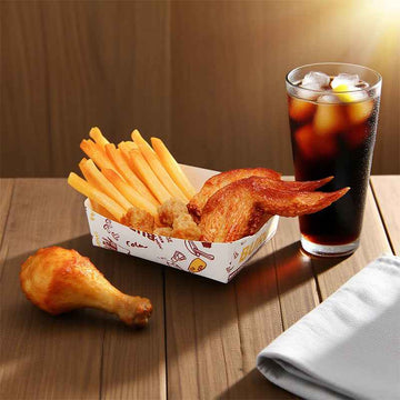 Fried Chicken Box Packaging Food Paper Tray|SNFOOD