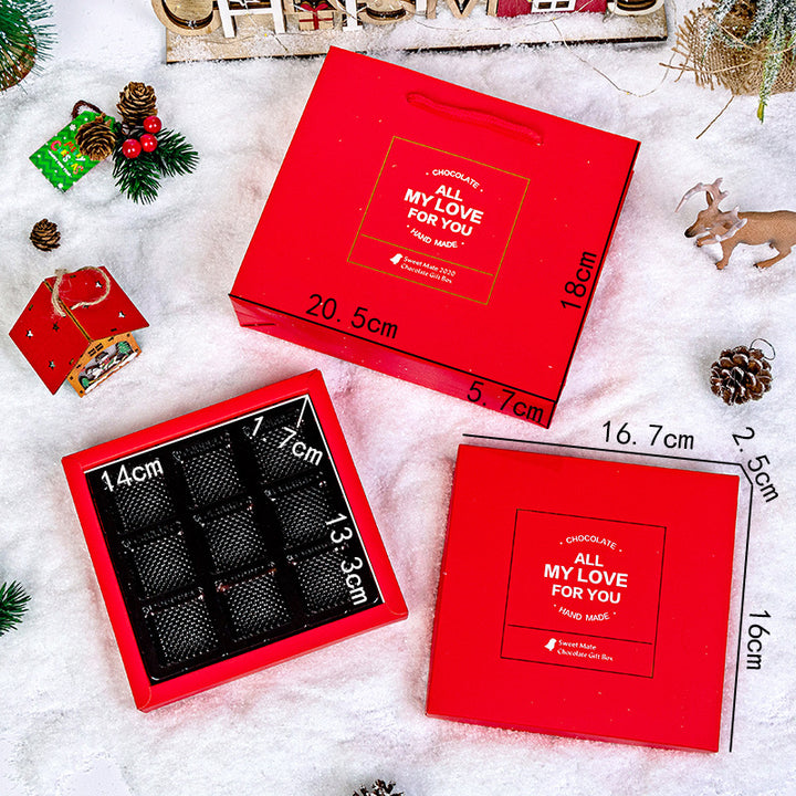 Customized Chocolate Box for Christmas Gifting and Promotional Uses