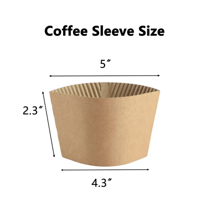 Custom Logo Printing Coffee Cup Sleeve