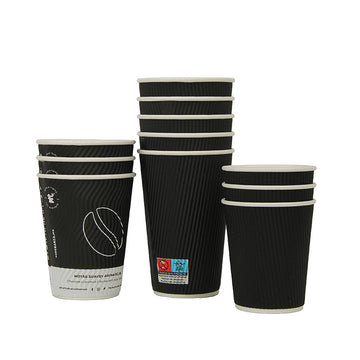 Custom Disposable Biodegradable Paper Cups with Logo | SNFOOD