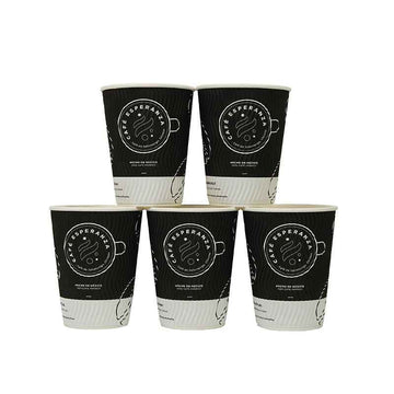 Custom Disposable Biodegradable Paper Cups with Logo | SNFOOD