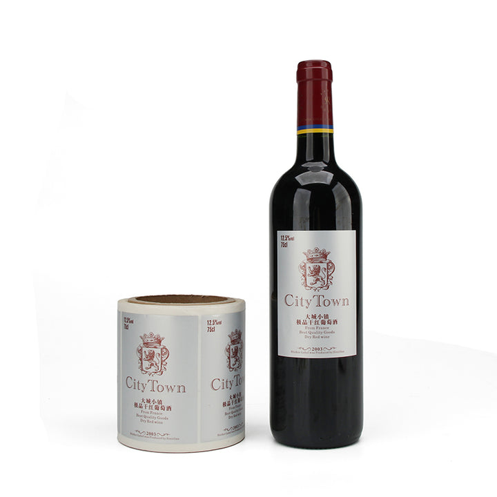 Customizable Wine Bottle Label Stickers for Enhanced Wine Packaging