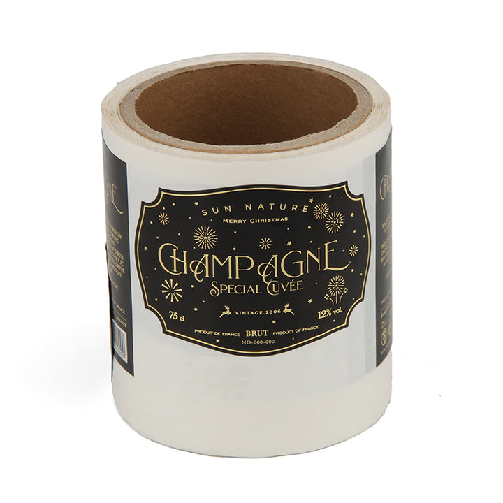 Custom Wine Bottle Paper Label Sticker