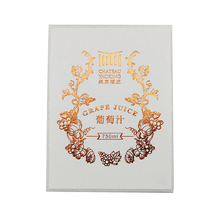 Custom Wine Bottle Labels Personalized Stickers High Quality Durable Elegant Design Easy Application
