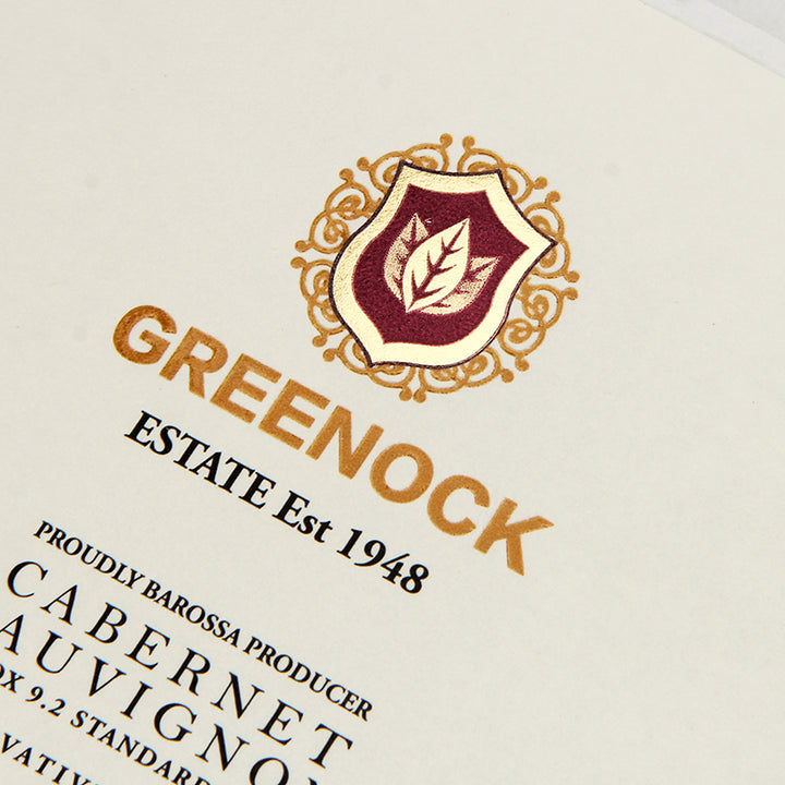 Custom Waterproof High Quality Wine Bottle Label Sticker