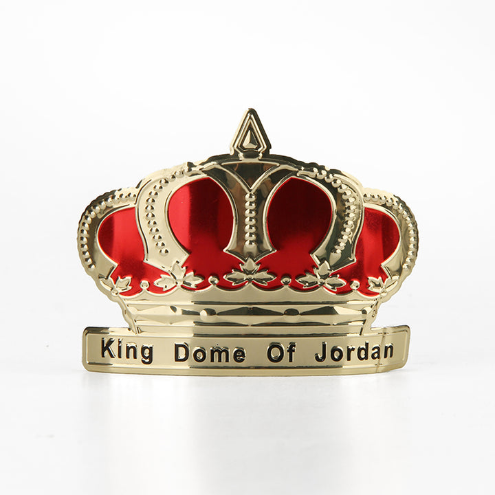 Luxurious Crown Motif Wine Bottle Label Sticker for Prestige Branding and Customized Gifting