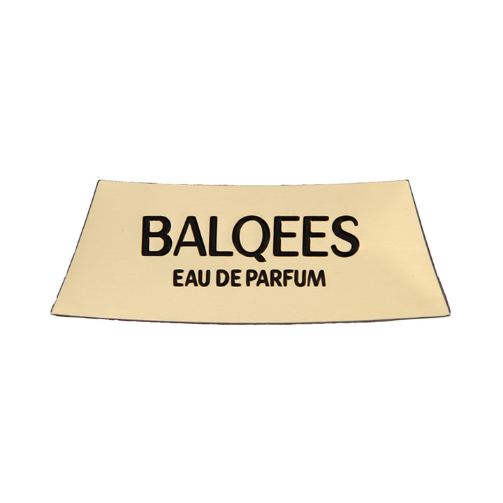 Wholesale Wine Metal Stickers for Luxury Bottle Packaging with Black Logo