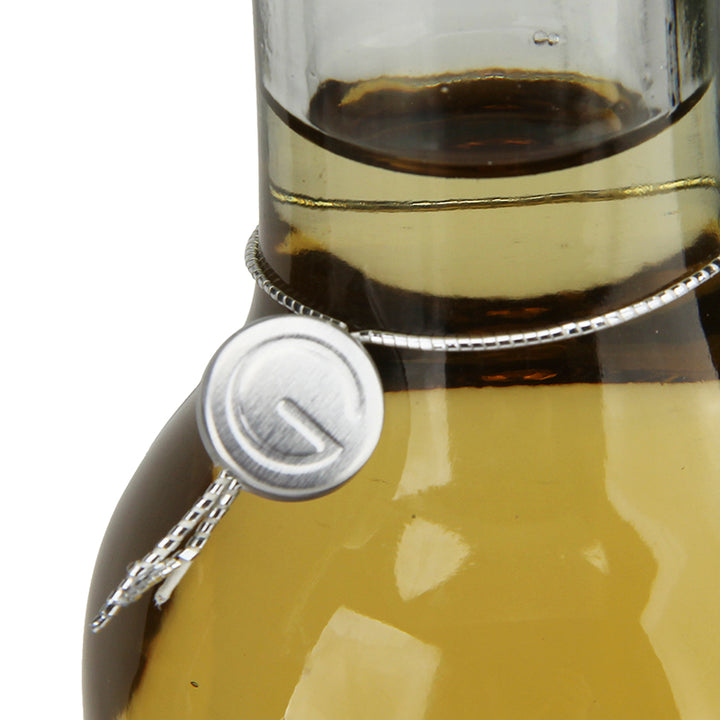 Customizable Elastic String Seal Aluminum Hang Tags for Wine Packaging