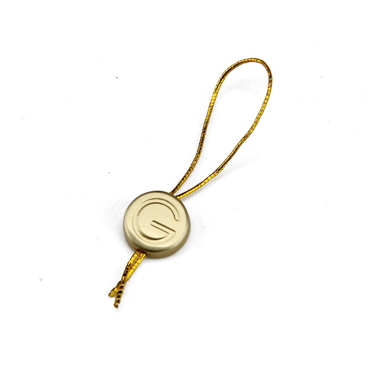Wine Bottle Packaging Tag with Embossed Custom Metal Label
