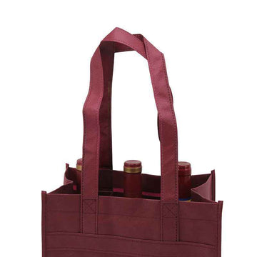 6-Bottle Wine Bag – Padded, Lightweight & Customizable | SNFOOD（副本）