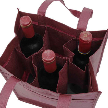 6-Bottle Wine Bag – Padded, Lightweight & Customizable | SNFOOD（副本）