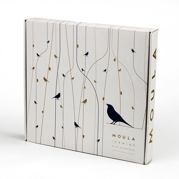 Folding Wine Gift Box Custom Printed Wine Box for 6 Bottles Packaging Solution