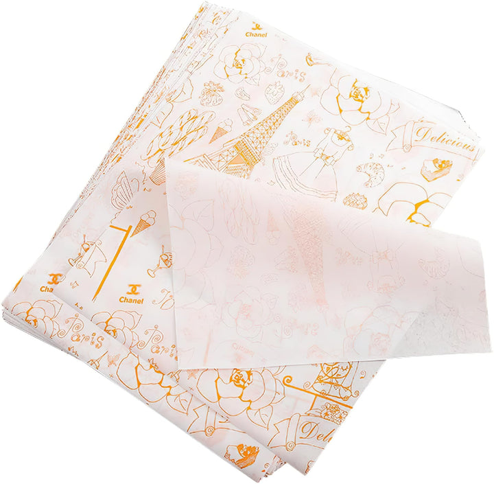 Custom Fast Food Wrapping Paper