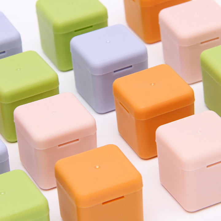 Coffee Powder Container Portable Square with Lid SNFOOD