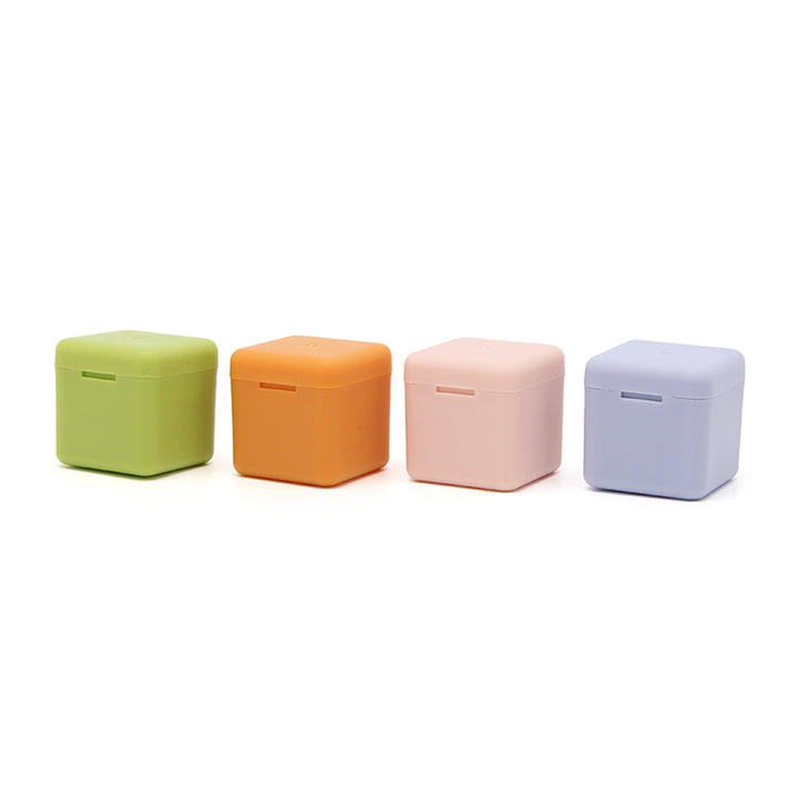 Coffee Powder Container Portable Square with Lid SNFOOD