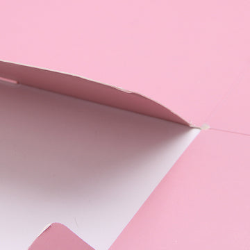 Custom Folding Cake Box–Pink Bakery Packaging for Gifts|SNFOOD