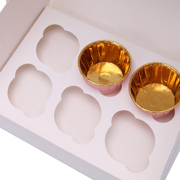 4-Cavity Window Bakery Box–Dessert Display Packaging|SNFOOD