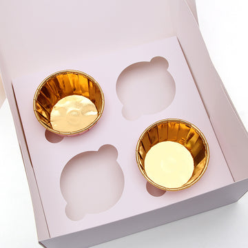4-Cavity Window Bakery Box–Dessert Display Packaging|SNFOOD