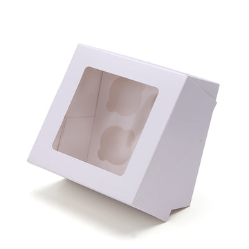 4-Cavity Window Bakery Box–Dessert Display Packaging|SNFOOD