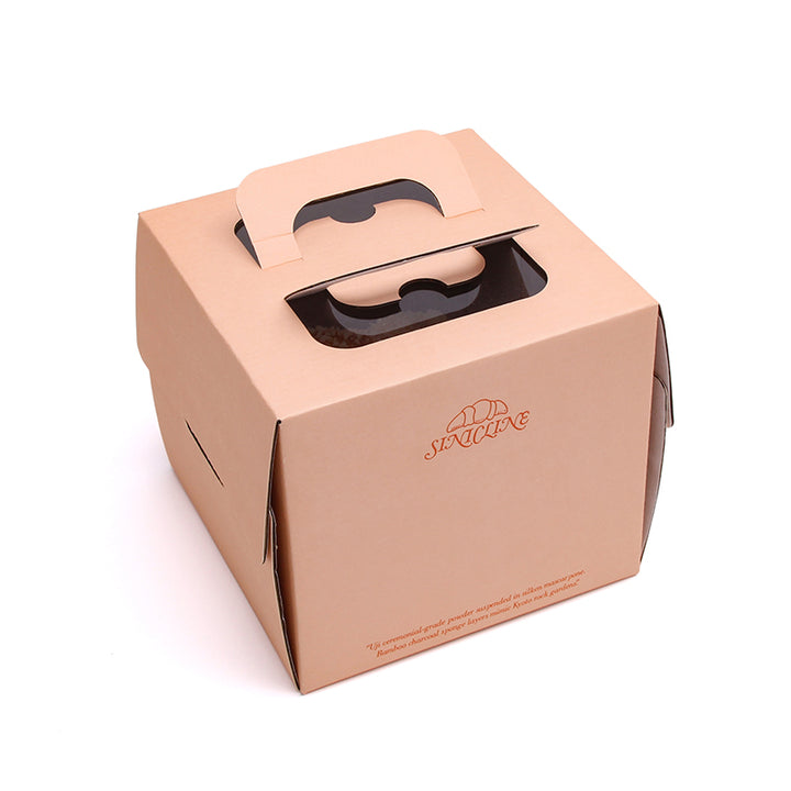 Custom Cake Box for Easy Carry and Brand Display Portable Design SNFOOD