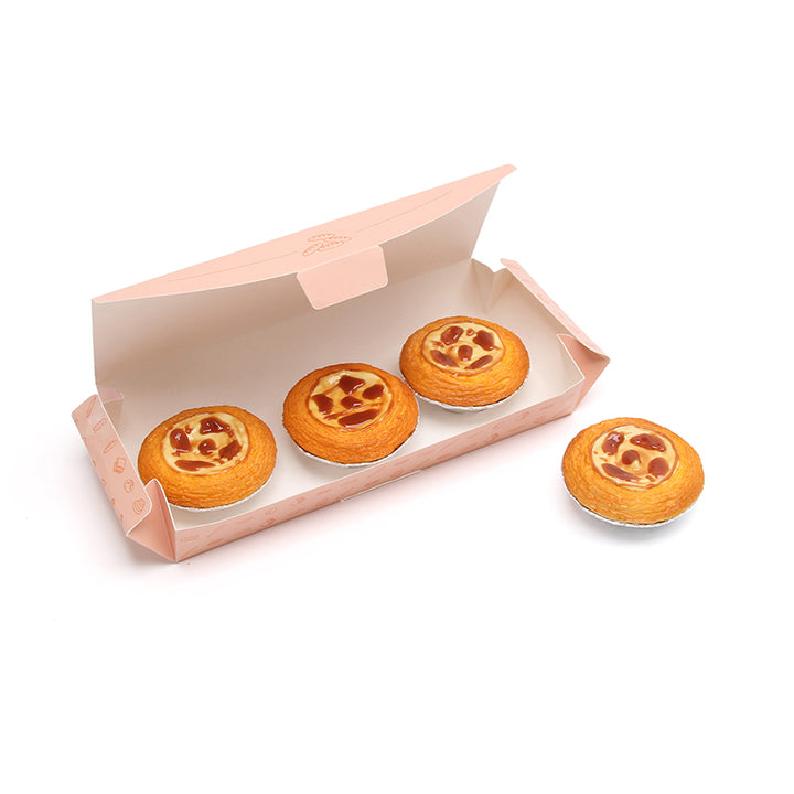 Bakery Packaging Foldable Dessert Paper Box SNFOOD