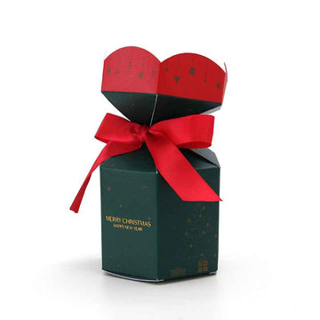 Hexagon Christmas Chocolate Gift Box – Embossed Matte | SNFOOD