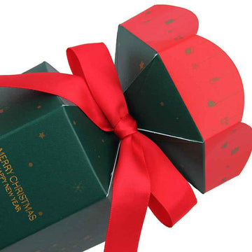 Hexagon Christmas Chocolate Gift Box – Embossed Matte | SNFOOD