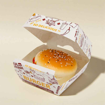 Burger Packaging Box – Custom Logo Takeaway Box | SNFOOD