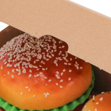 Greaseproof Brown Fried Chicken Kraft Paper Box|SNFOOD