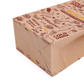 Paper Bags for Take Out Food–Eco Friendly Durable Convenient|SNFOOD