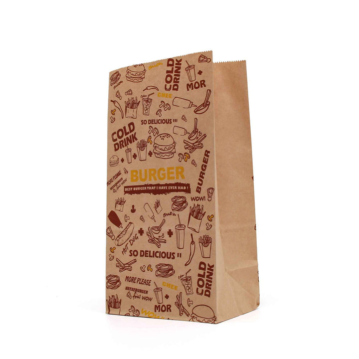 Paper Bags for Take Out Food–Eco Friendly Durable Convenient|SNFOOD