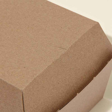 Kraft Burger Box–Stackable and Easy to Use for Fast Food | SNFOOD