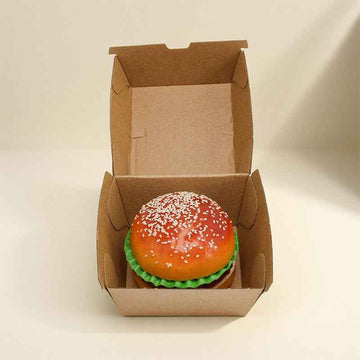 Kraft Burger Box–Stackable and Easy to Use for Fast Food | SNFOOD