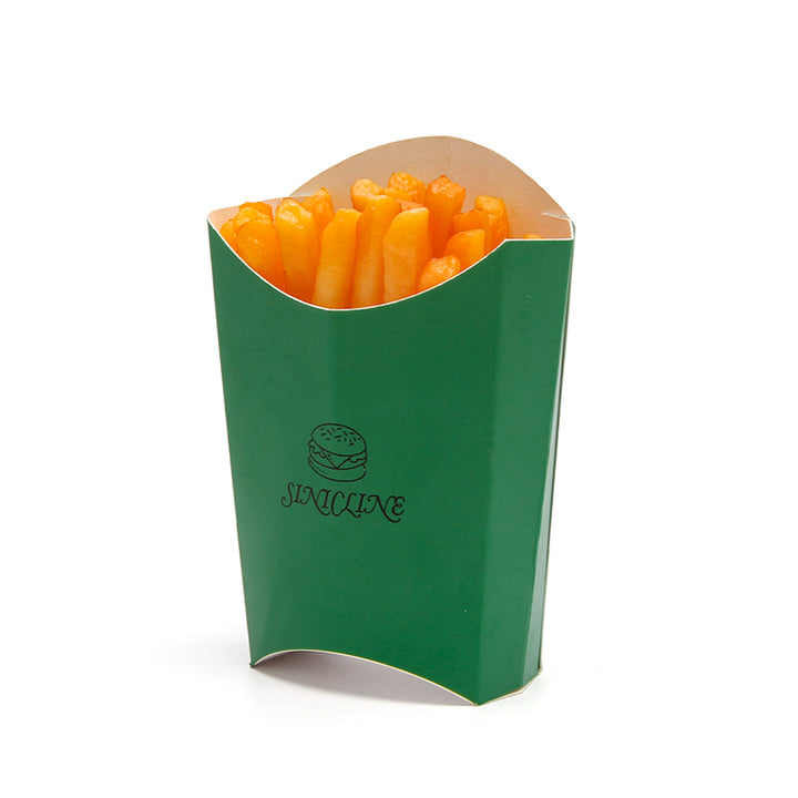 Custom French Fries Paper Box Fast Food Packaging