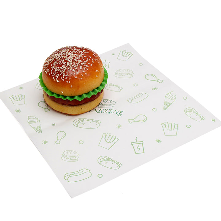 Greaseproof Wrapping Paper – Food-Grade Packaging for Fast Food | SNFOOD