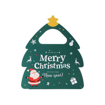 Custom Christmas Tree Gift Box – Food Grade Foldable Holiday Packaging | SNFOOD（副本）