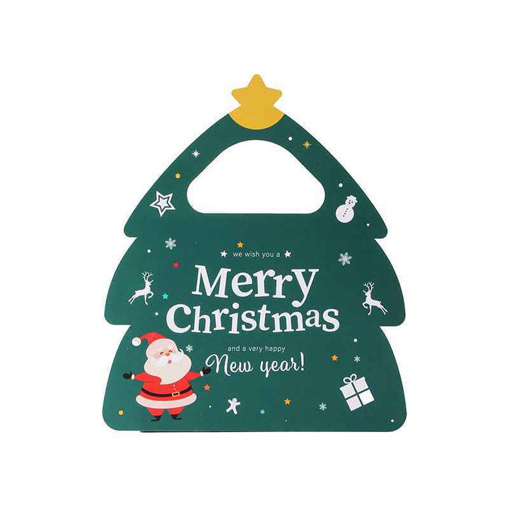 Custom Christmas Tree Gift Box – Food Grade Foldable Holiday Packaging | SNFOOD（副本）