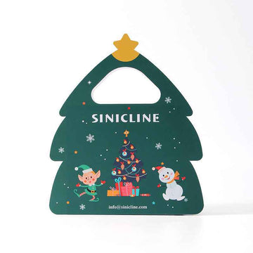 Custom Christmas Tree Gift Box – Food Grade Foldable Holiday Packaging | SNFOOD（副本）