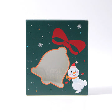Custom Christmas Window Gift Box – Food Grade Candy Packaging | SNFOOD